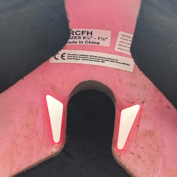 Rawlings RCFH Pink 6.5-7.5 Softball Batting Helmet + Face Guard WALRCFHMSBFG-OPK - Picture 3 of 16